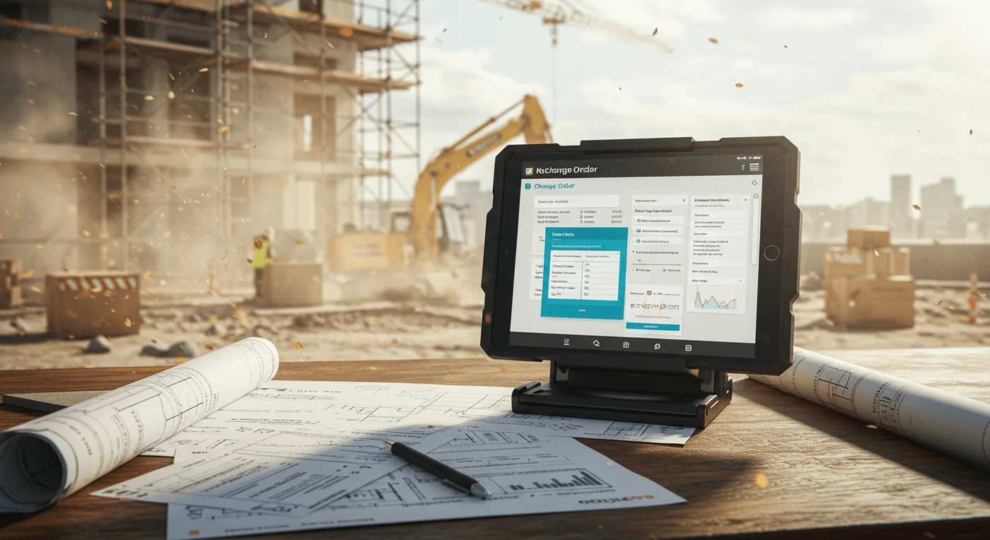واجهة موديول أوامر التغيير في Buildo