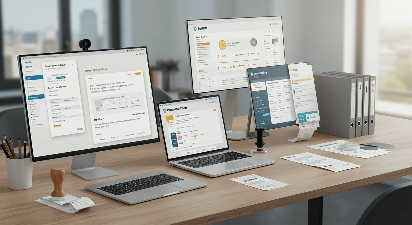 واجهة موديول مستخلصات المالك في Buildo